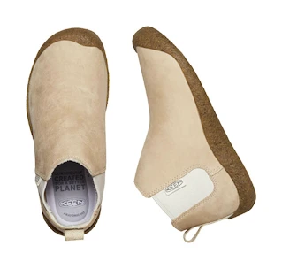 Dames outdoorschoenen Keen Mosey Chelsea Leather Safari/Birch  US 9