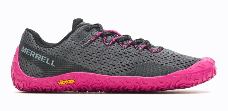 Dames outdoorschoenen Merrell  Vapor Glove 6 Granite/Fuchsia  UK 5,5