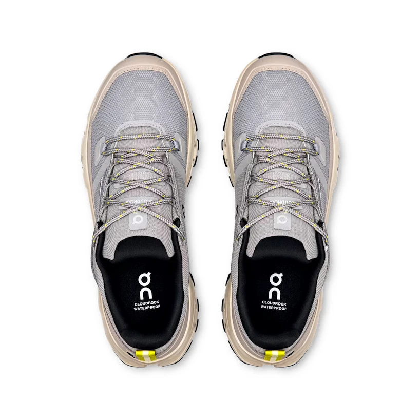 Dames outdoorschoenen On Cloudrock Low WP WP Alloy/Ice