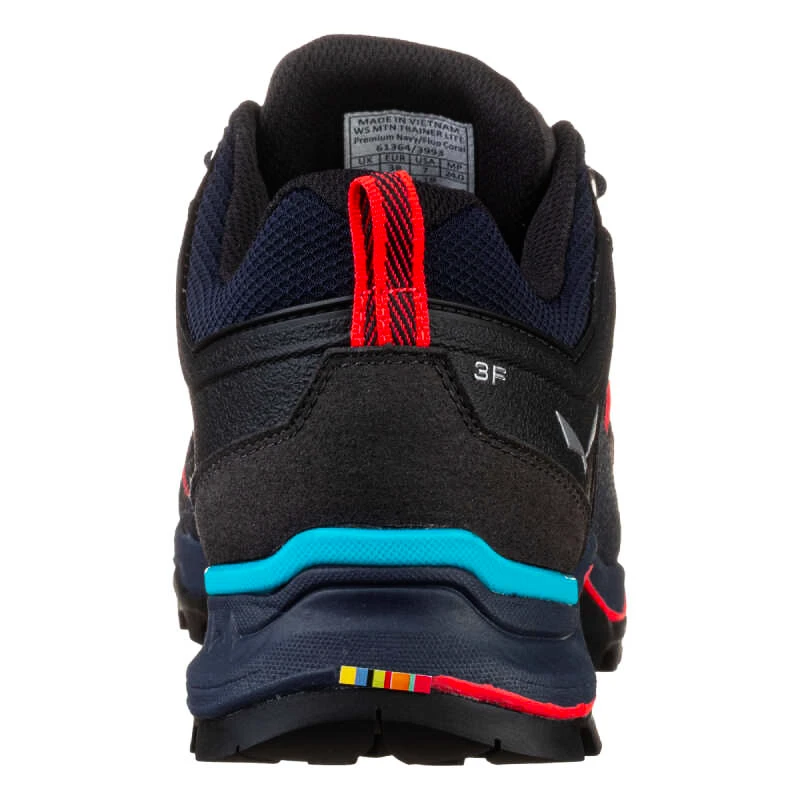Dames outdoorschoenen Salewa  MS MTN Trainer Lite Premium Navy/Fluo Coral