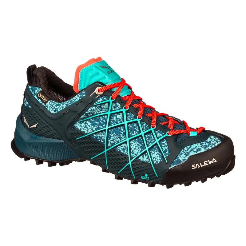 Dames outdoorschoenen Salewa  WS Wildfire GTX Blue Poseidon/Capri