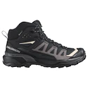 Dames outdoorschoenen Salomon X Ultra 360 MID Gore-Tex Black/Plum Kitten/Shale