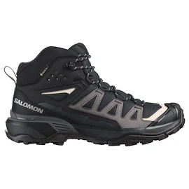 Dames outdoorschoenen Salomon X Ultra 360 MID Gore-Tex Black/Plum Kitten/Shale