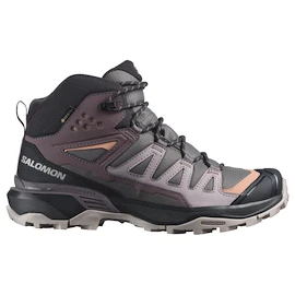 Dames outdoorschoenen Salomon X Ultra 360 MID Gore-Tex Plum Kitten/Phantom/Cork