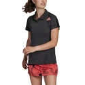 Dames T-shirt adidas Club Graphic Polo Grey