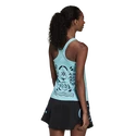 Dames T-shirt adidas Paris Y-Tank Primeblue Aqua