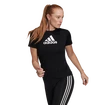 Dames T-shirt adidas Primeblue Designed 2 Move Logo Sport Black