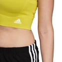 Dames T-shirt adidas Primeknit Crop