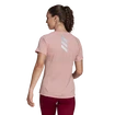 Dames T-shirt adidas Runner Tee Wonder Mauve