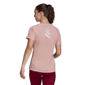 Dames T-shirt adidas Runner Tee Wonder Mauve