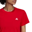 Dames T-shirt adidas Short Sleeve Tee Vivid Red