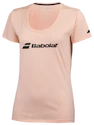 Dames T-shirt Babolat  Exercise Babolat Tee Tropical Peach
