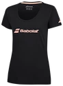 Dames T-shirt Babolat  Exercise Babolat Tee Women Black