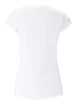 Dames T-shirt Babolat  Exercise Big Flag Tee White