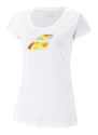 Dames T-shirt Babolat  Exercise Big Flag Tee White