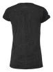 Dames T-shirt Babolat Exercise Flag Tee Women Black Heather