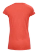 Dames T-shirt Babolat Exercise Stripes Tee Poppy Red