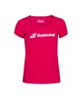 Dames T-shirt Babolat  Exercise Tee Red