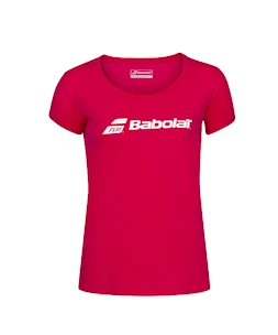 Dames T-shirt Babolat  Exercise Tee Red
