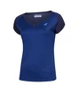 Dames T-shirt Babolat Play Cap Sleeve Top Estate Blue