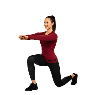 Dames T-shirt Better Bodies  Tričko Nolita Seamless Long Sleeve červené