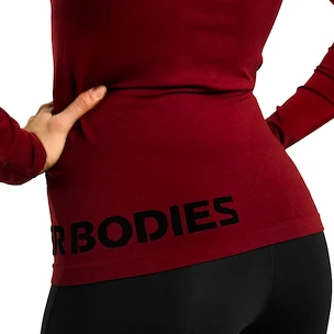Dames T-shirt Better Bodies  Tričko Nolita Seamless Long Sleeve červené