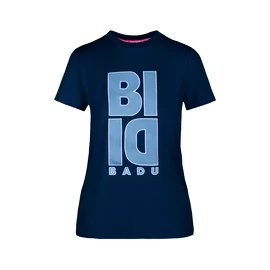 Dames T-shirt BIDI BADU Carsta Lifestyle Tee Dark Blue