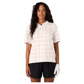 Dames T-shirt CCM Polo Print Blanc