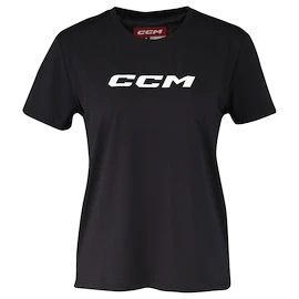 Dames T-shirt CCM Team Tee Black