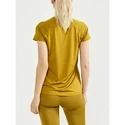 Dames T-shirt Craft ADV Essence Slim SS Yellow