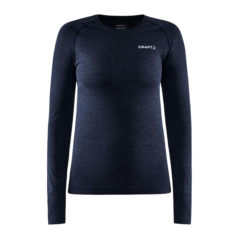 Dames T-shirt Craft Core Dry Active Comfort LS Navy Blue