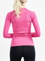 Dames T-shirt Craft Dry Active Comfort LS Pink