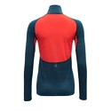 Dames T-shirt Devold  Running Zip Neck Flood