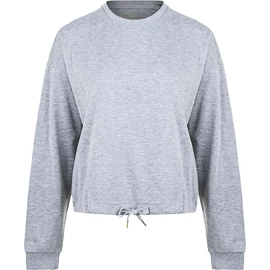 Dames T-shirt Endurance Aininie Sweat Shirt Light Grey Melange