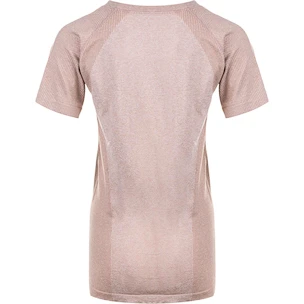 Dames T-shirt Endurance  Halen Seamless S/S Tee Warm Taupe