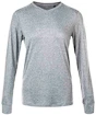Dames T-shirt Endurance  Kusina Melange Sustainable LS Tee Grey 36