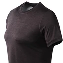 Dames T-shirt Endurance  Maje Melange S/S Tee Black Bean