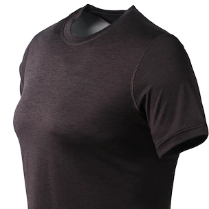 Dames T-shirt Endurance  Maje Melange S/S Tee Black Bean