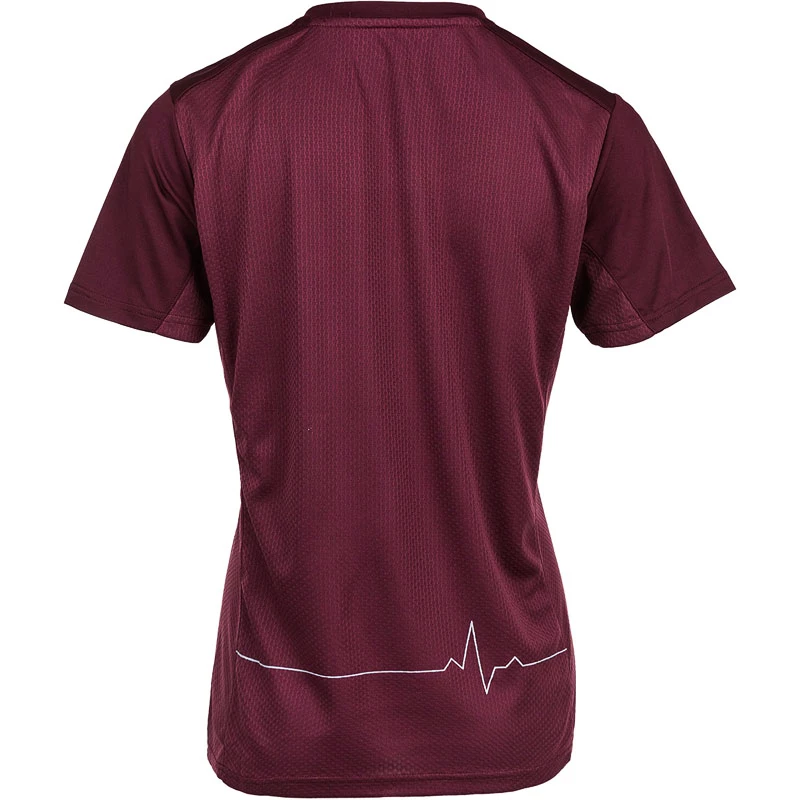 Dames T-shirt Endurance  Tech Elite X1 SS Tee Wine