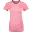 Dames T-shirt Endurance  Vanilla Melange Seamless Tee SS Dusty Rose
