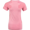 Dames T-shirt Endurance  Vanilla Melange Seamless Tee SS Dusty Rose