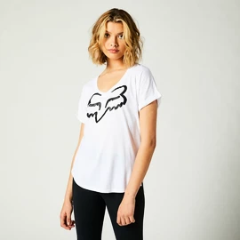 Dames T-shirt Fox Boundary Ss Top White