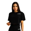 Dames T-shirt GymBeam  Limitless Cropped T-shirt Black