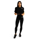 Dames T-shirt GymBeam  Limitless Cropped T-shirt Black