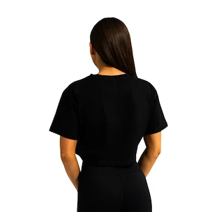 Dames T-shirt GymBeam  Limitless Cropped T-shirt Black XS