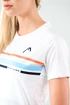 Dames T-shirt Head Padel Tech T-Shirt Women White