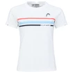 Dames T-shirt Head Padel Tech T-Shirt Women White