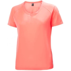 Dames T-shirt Helly Hansen W Verglas Pace Hot Coral