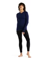 Dames T-shirt Icebreaker 200 Zone Seamless LS Crewe