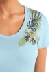 Dames T-shirt Icebreaker Tech Lite II SS Scoop Tee Fabulous Fer Haze